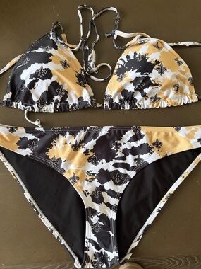 NFL Black & White Team Apparel Bikini